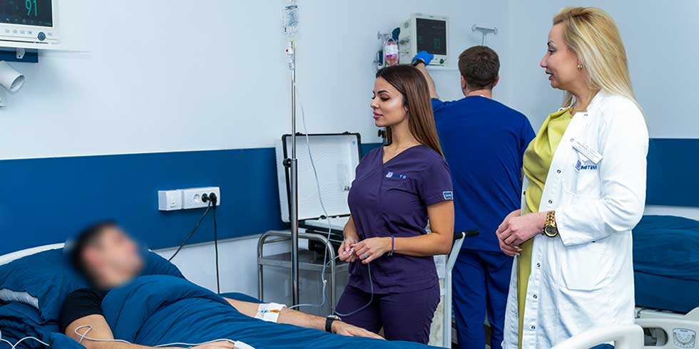 Suivi professionnel pendant la désintoxication corporelle